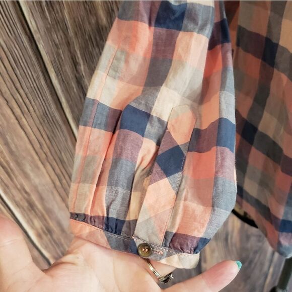Broadway & Broome Plaid Spring Shirt - Picture 9 of 15